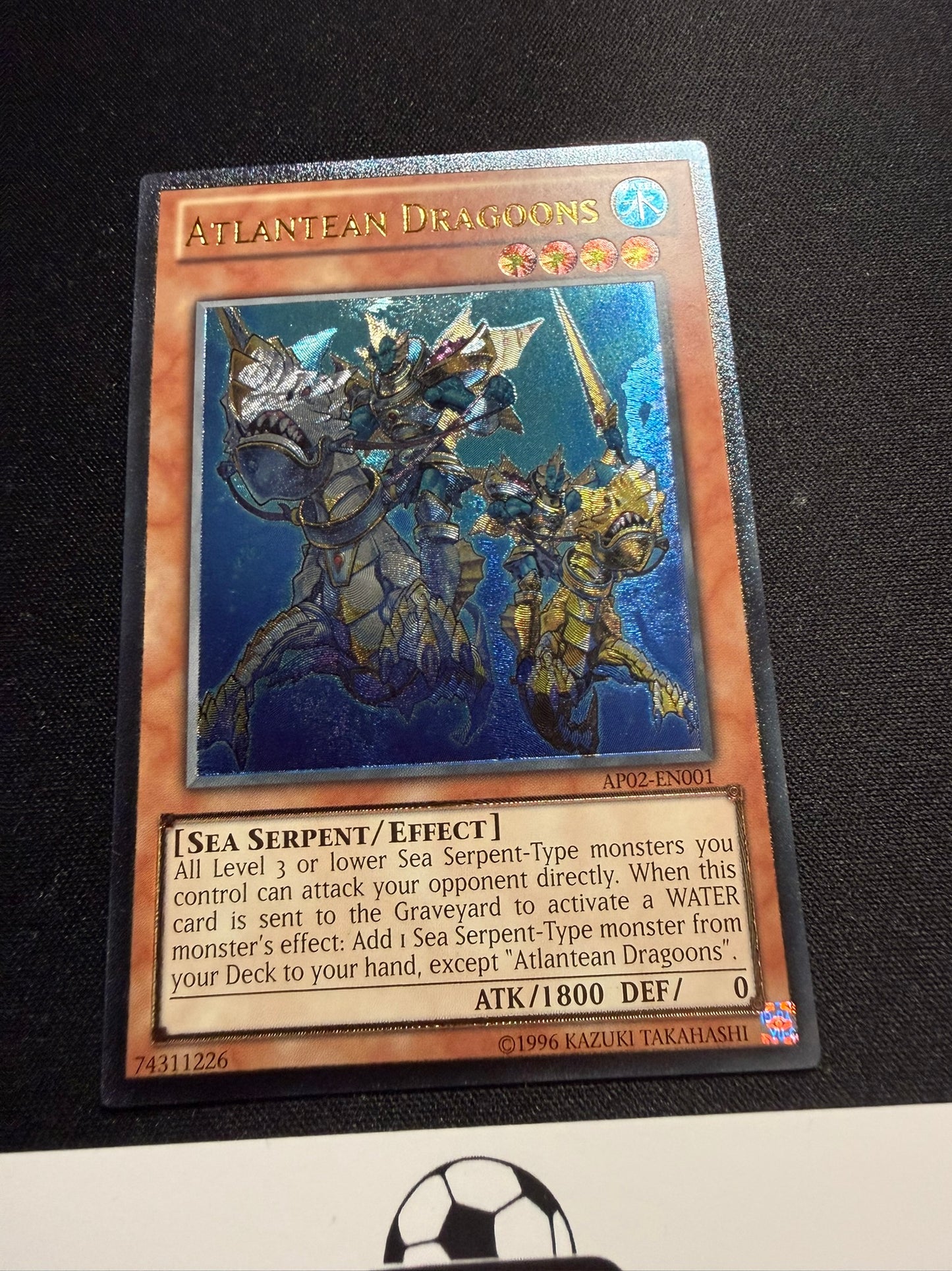 Atlantean Dragoons - Ultimate Rare AP02-EN001 - LP - YuGiOh