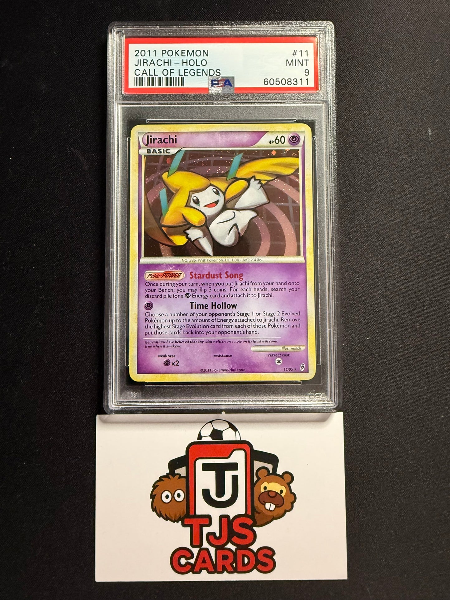 Jirachi - PSA 9 - Holo Call Of Legends 11/95 - Pokemon