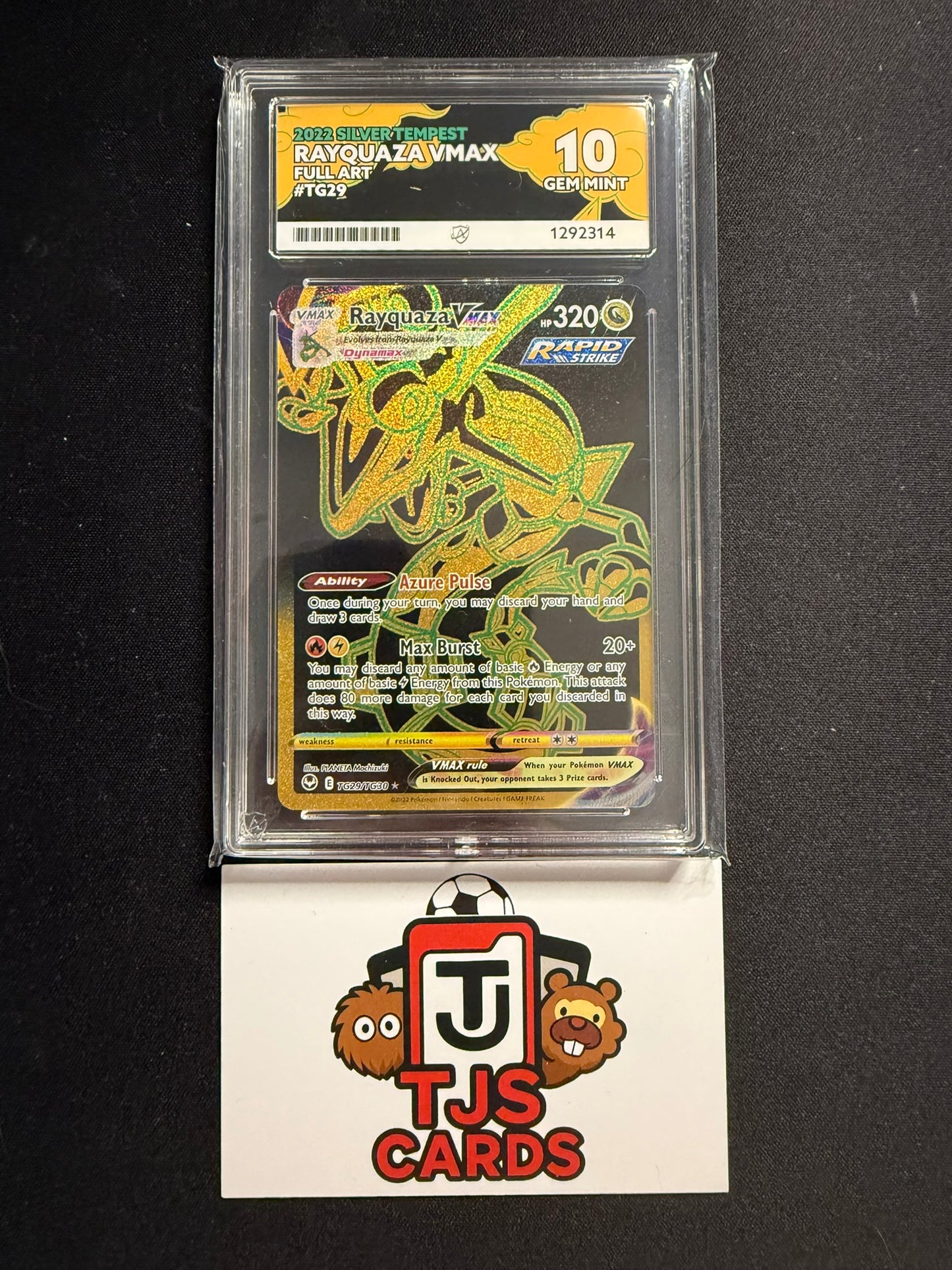 Rayquaza VMAX - ACE 10 - Silver Tempest TG29/TG30 - Pokemon