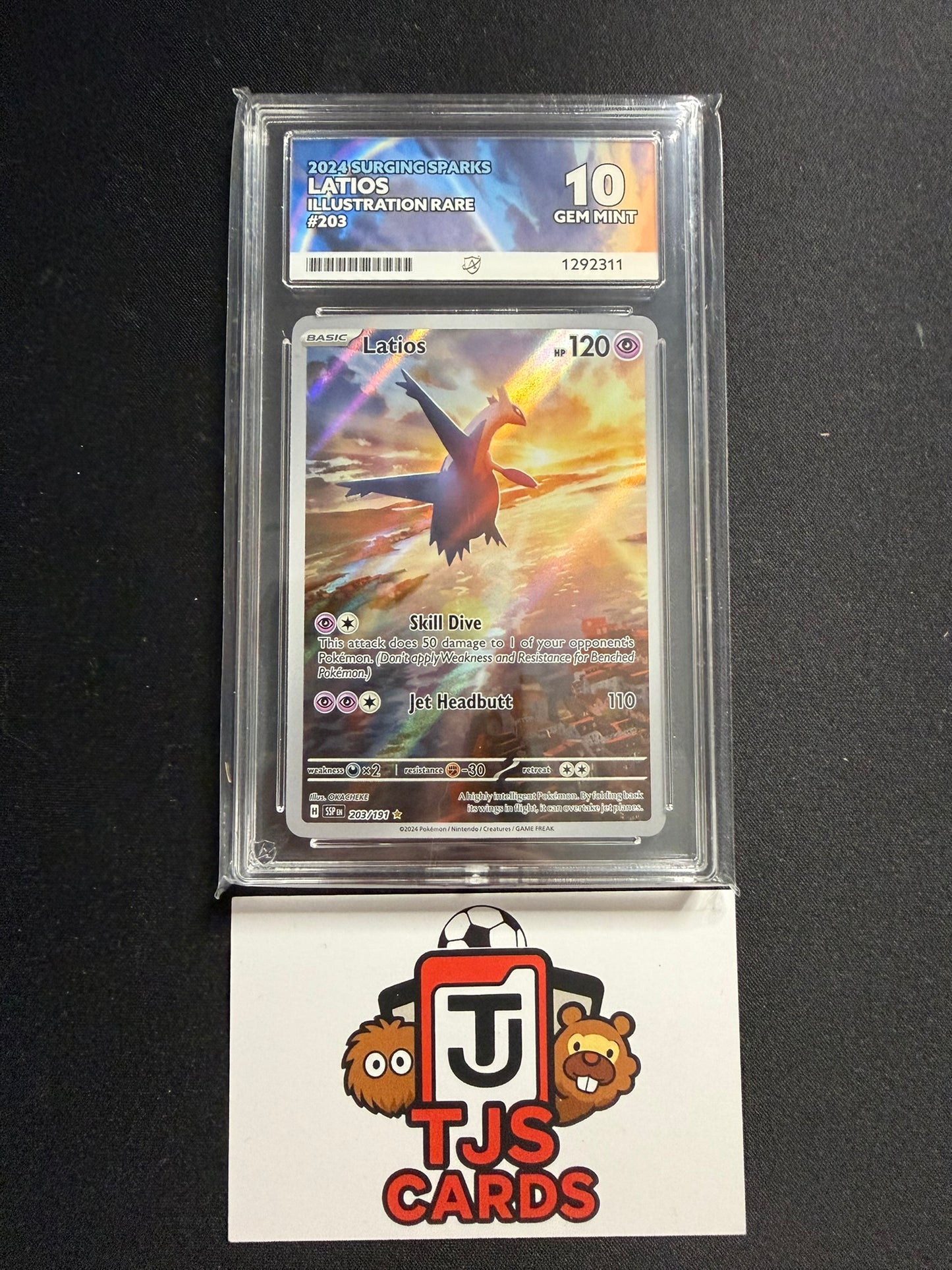 Latios - ACE 10 - Surging Sparks 203/191 - Pokemon