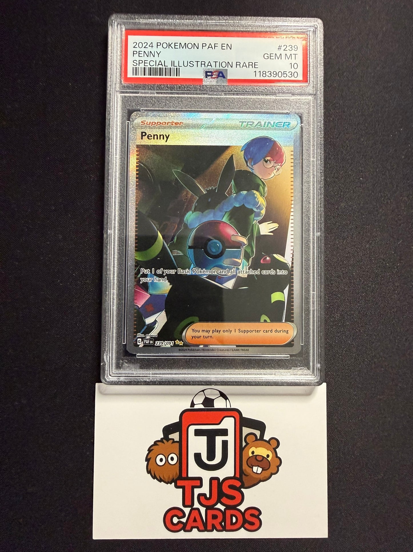 Penny - PSA 10 - Paldean Fates 239/091 - Pokemon