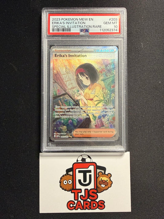 Erika's Invitation - PSA 10 - 151 203/165 - Pokemon