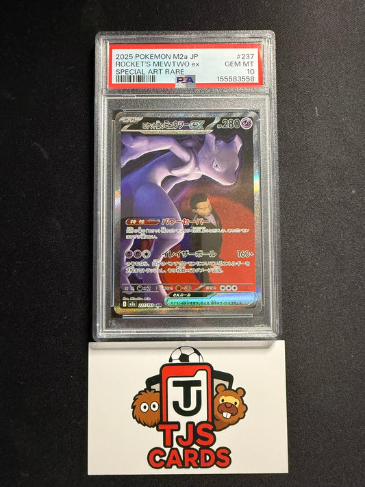 Rocket's Mewtwo ex - PSA 10 - 237/193 m2a Mega Dream - Pokemon
