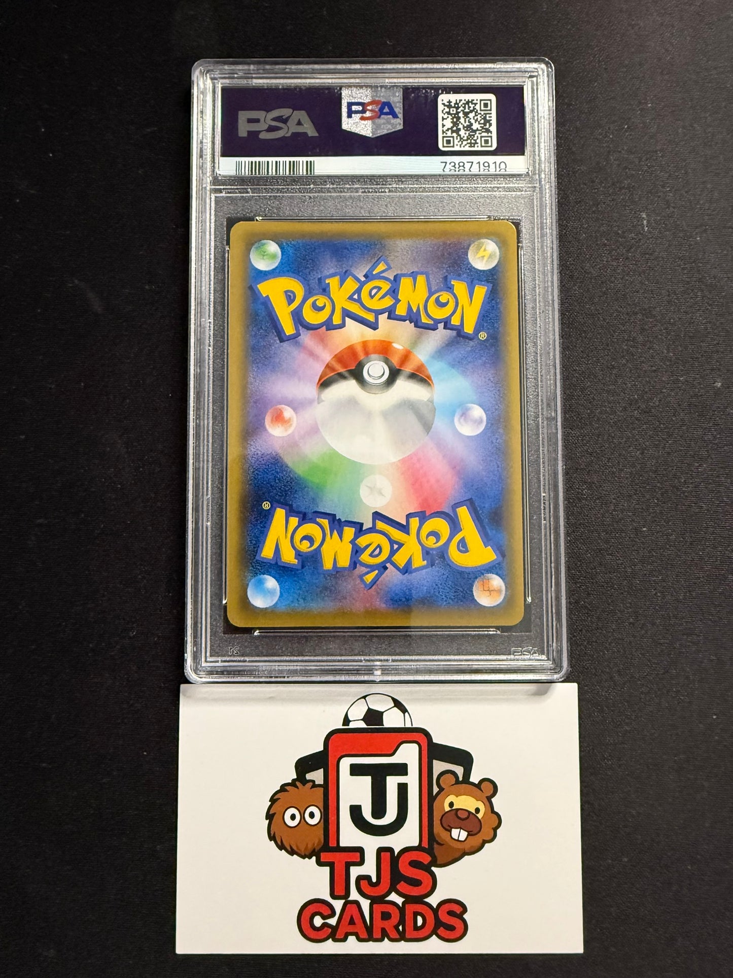 Peonia - PSA 10 - 082/070 s6K Jet-Black Spirit - Pokemon