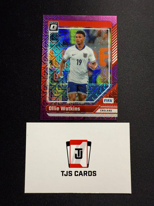 Ollie Watkins - Purple Mojo /25 - Panini Donruss 2024/25