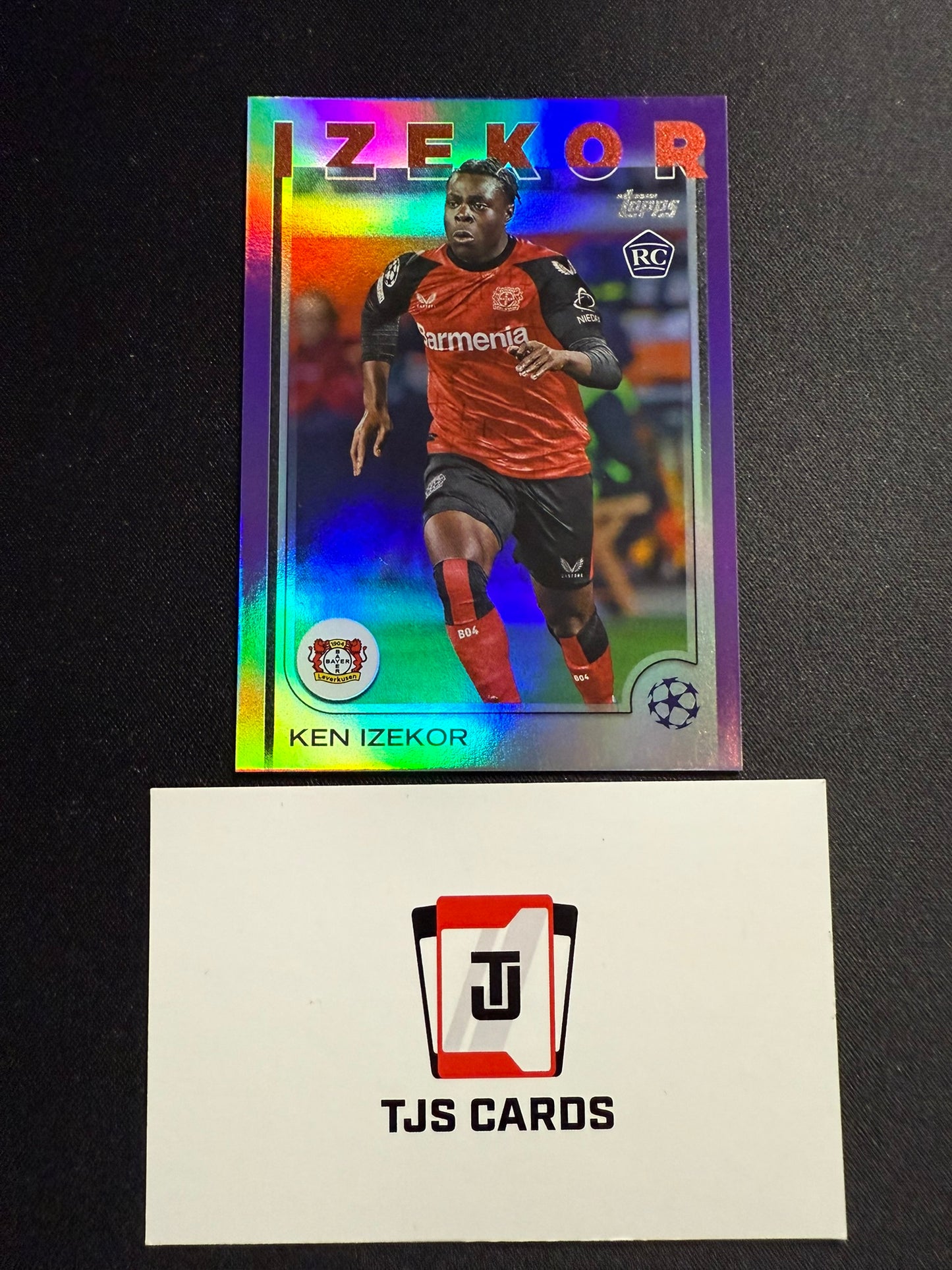 Ken Izekor - Rookie Purple /15 - TOPPS UCC 2024/25