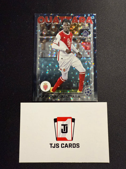 Kassoum Ouattara - Rookie Black Icy /10 - TOPPS UCC 2024/25