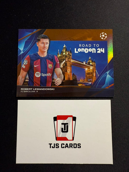 Robert Lewandowski - Orange Road To London 9/25 - TOPPS UCC 2023/24