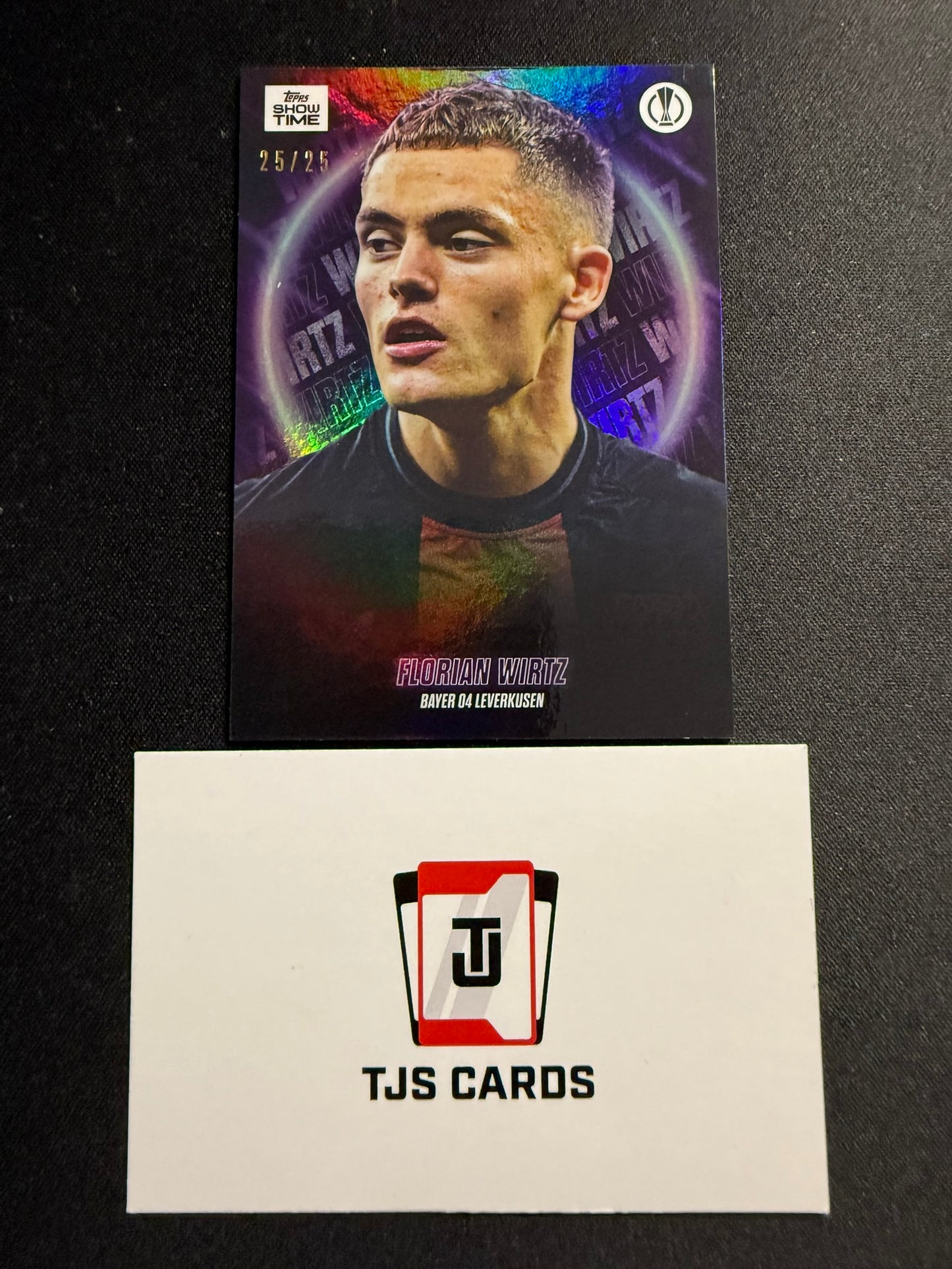 Florian Wirtz - Purple /25 - TOPPS Showtime UCC 2023/24