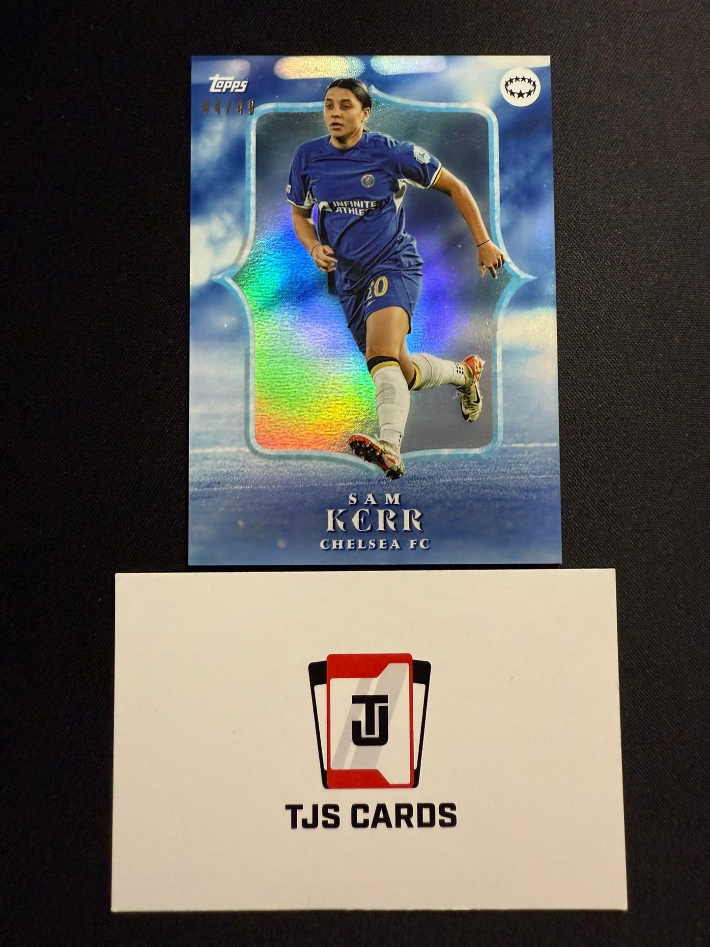 Sam Kerr - Blue /49 - TOPPS Bonmati Curated Set 2023/24