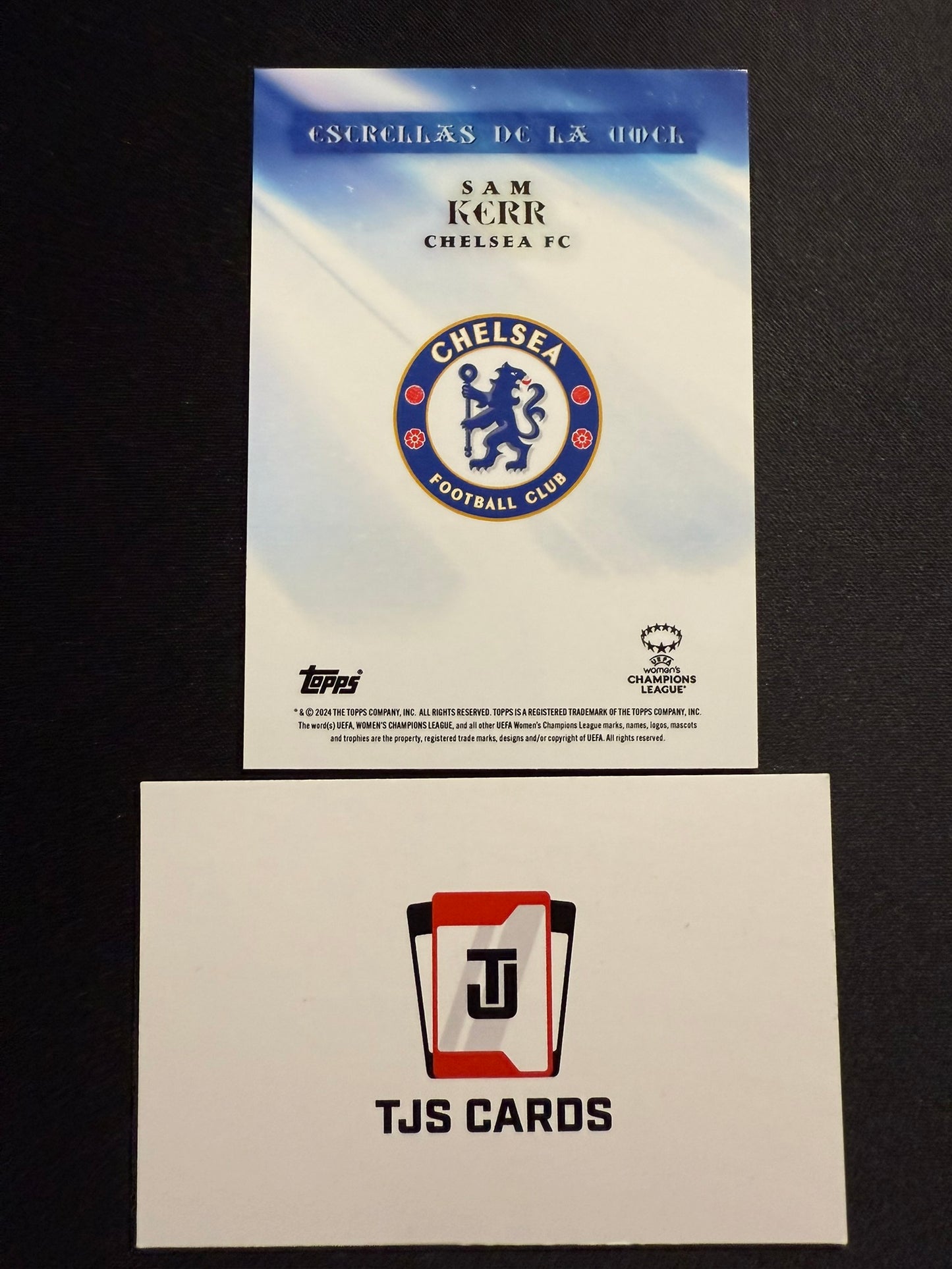 Sam Kerr - Blue /49 - TOPPS Bonmati Curated Set 2023/24