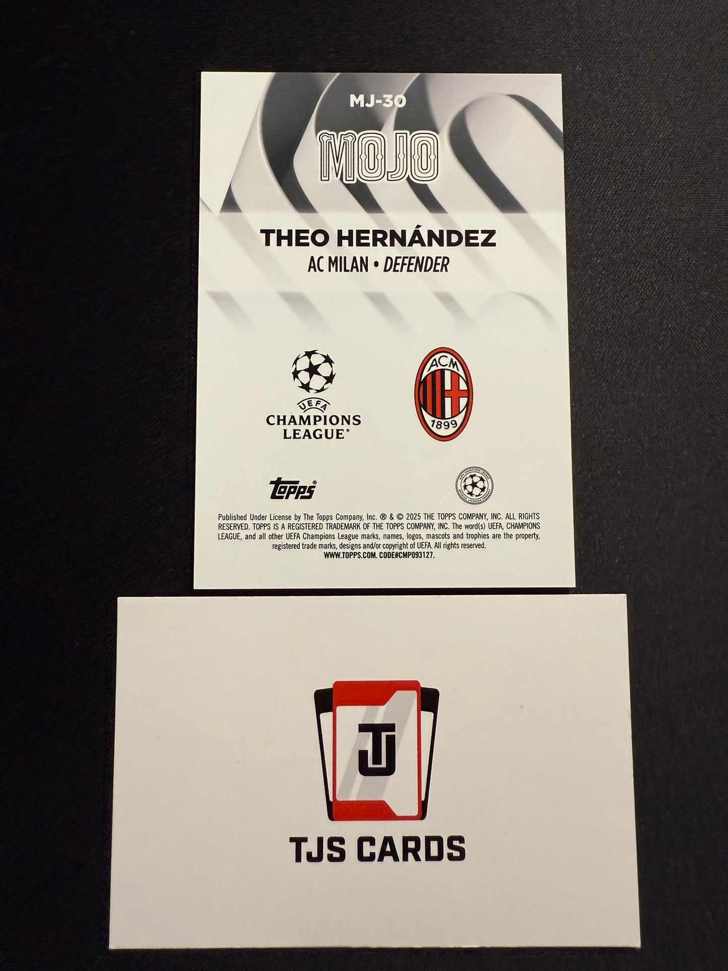 Theo Hernandez - Mojo Case Hit - TOPPS UCC 2024/25