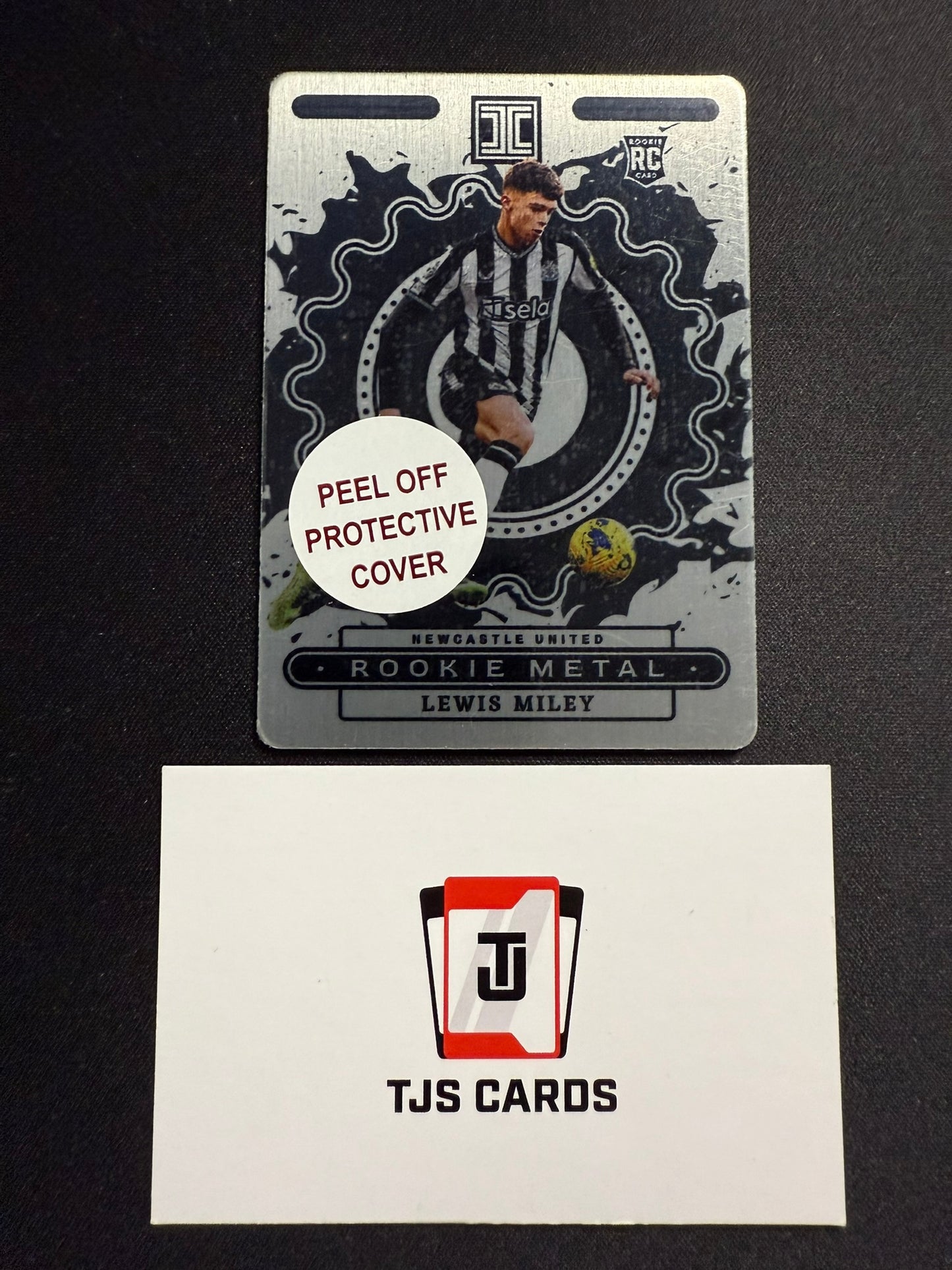 Lewis Miley - Rookie Metal /74 - Panini Impeccable Premier League 2023/24