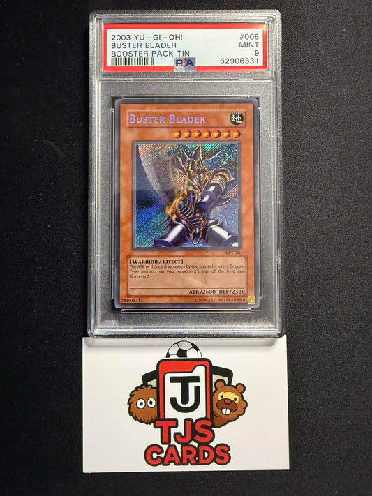 Buster Blader - PSA 9 - Secret Rare BPT-008 - YuGiOh