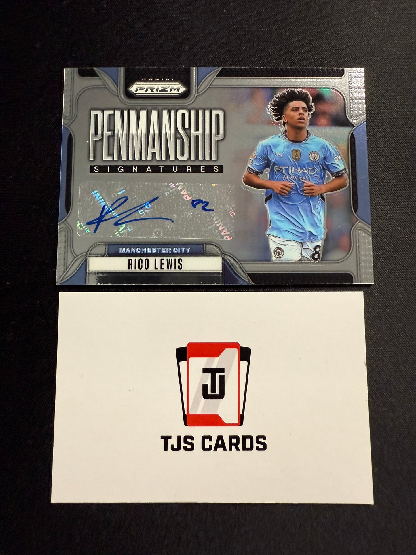 Rico Lewis - Auto - Panini Prizm Premier League 2024/25