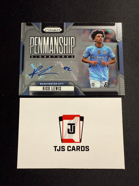 Rico Lewis - Auto - Panini Prizm Premier League 2024/25