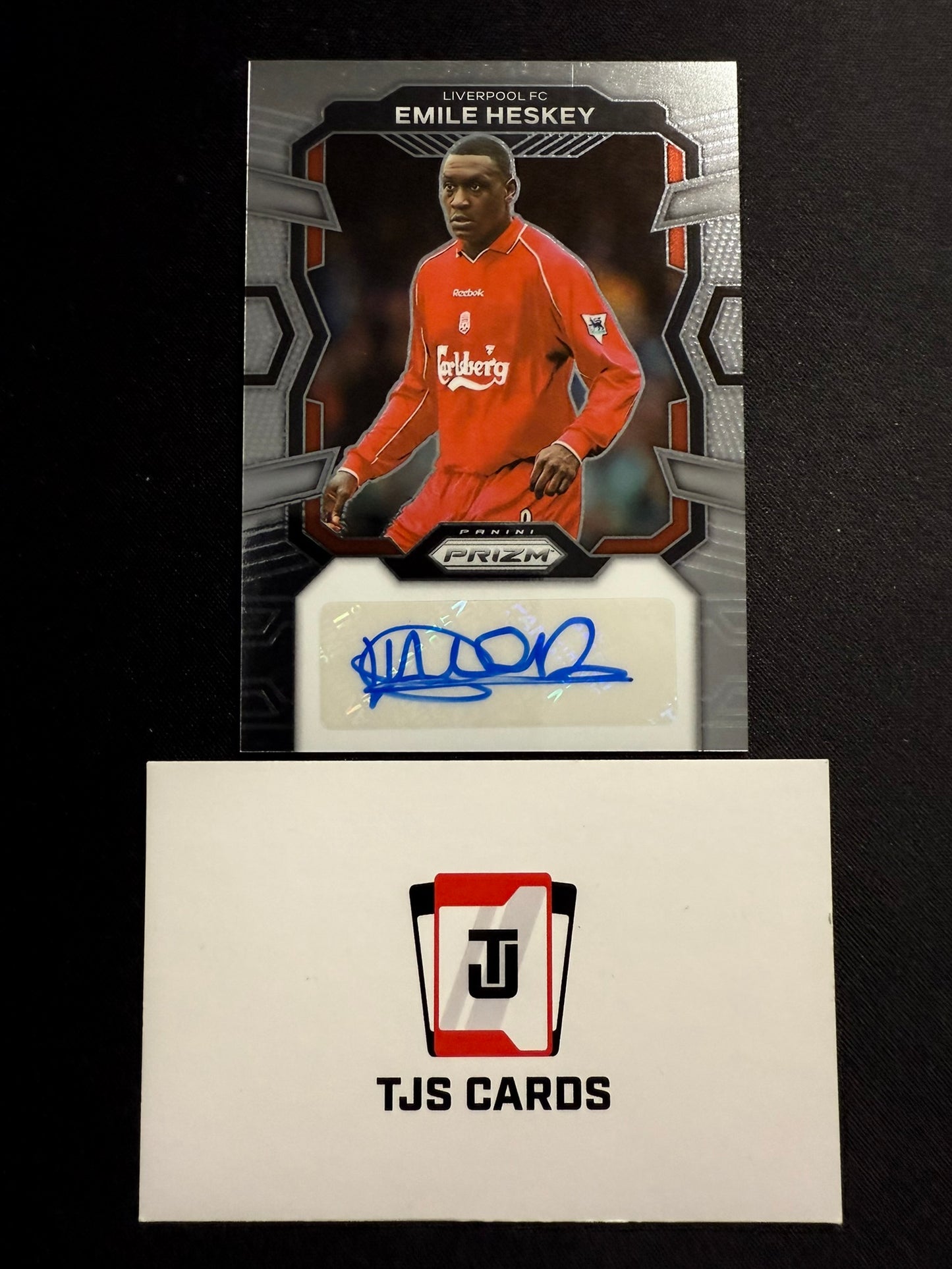 Emile Heskey - Auto - Panini Prizm Premier League 2023/24