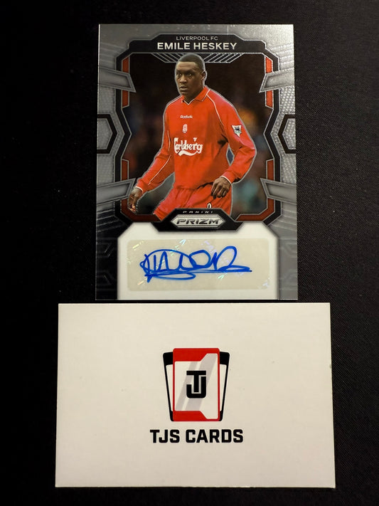 Emile Heskey - Auto - Panini Prizm Premier League 2023/24