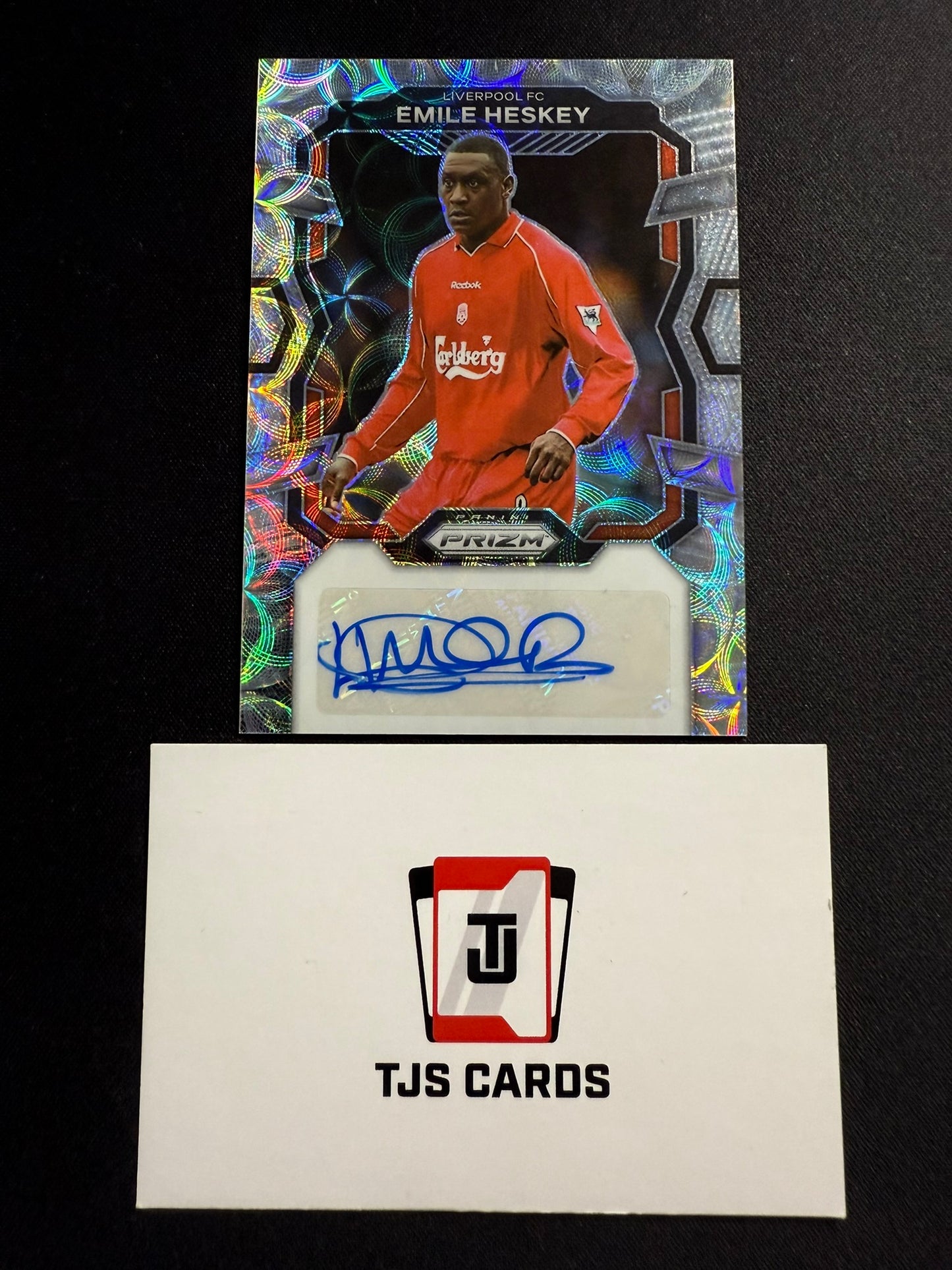 Emile Heskey - Choice Auto - Panini Prizm Premier League 2023/24