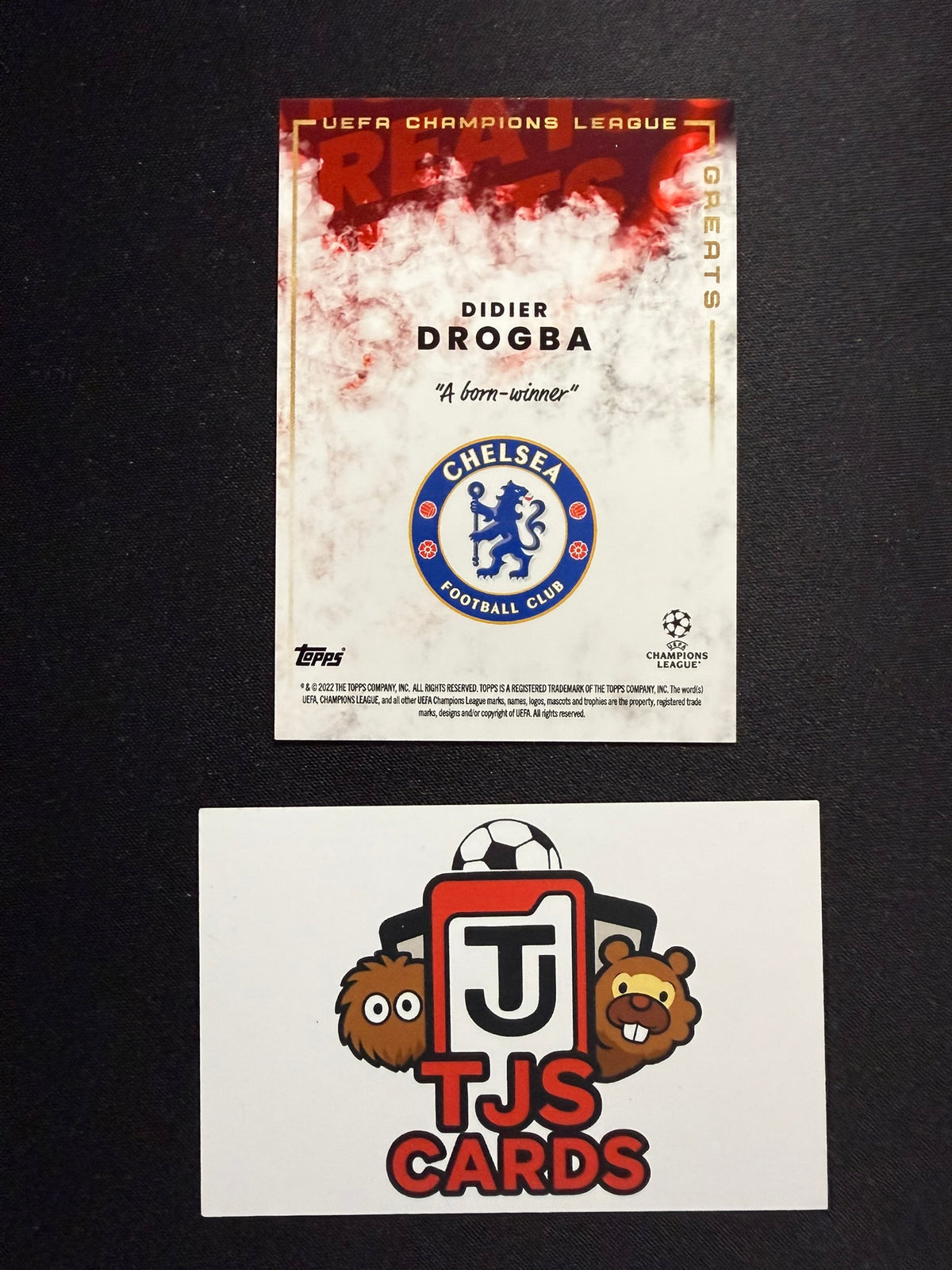 Didier Drogba - Red /10 - TOPPS Jose Mourinho Platinum Curated Set 2022