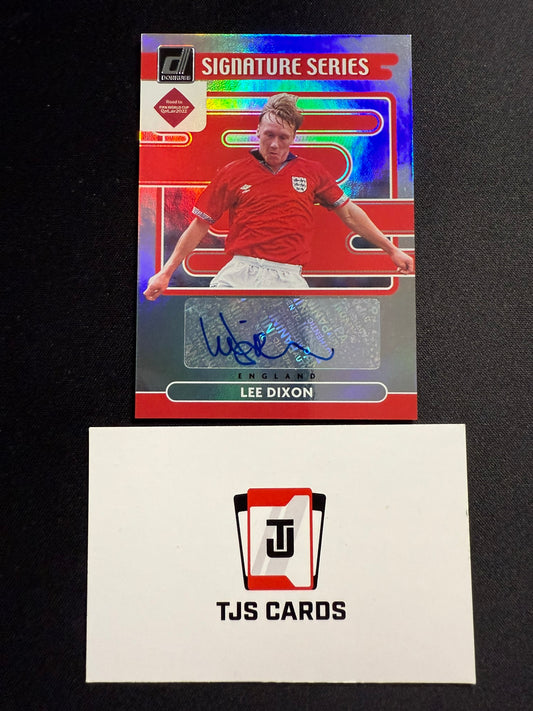 Lee Dixon - Auto - Panini Donruss 2021/22