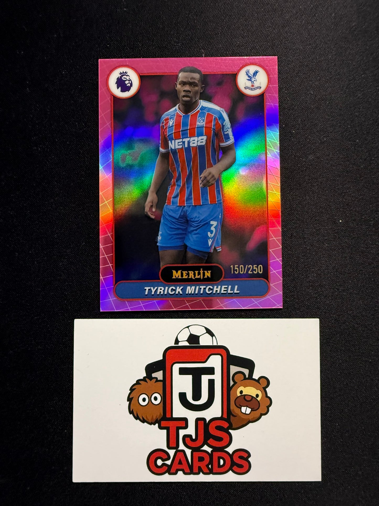 Tyrick Mitchell - Pink /250 - TOPPS Merlin Premier League 2026