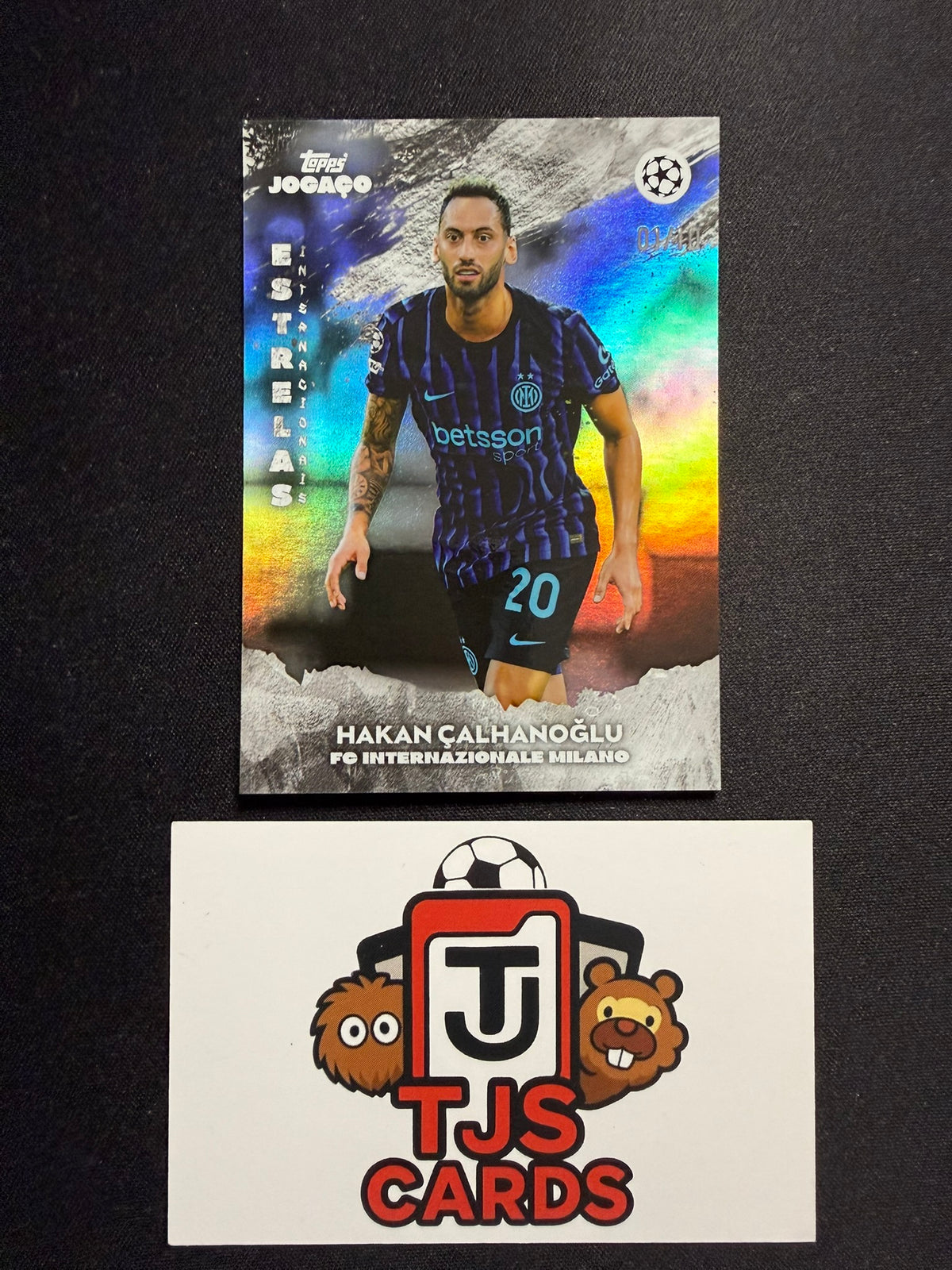 Hakan Calhanoglu - Black /10 - TOPPS Jogaco UCC 2025/26