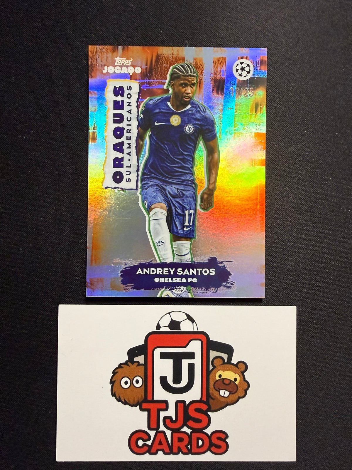 Andrey Santos - Orange /25 - TOPPS Jogaco UCC 2025/26