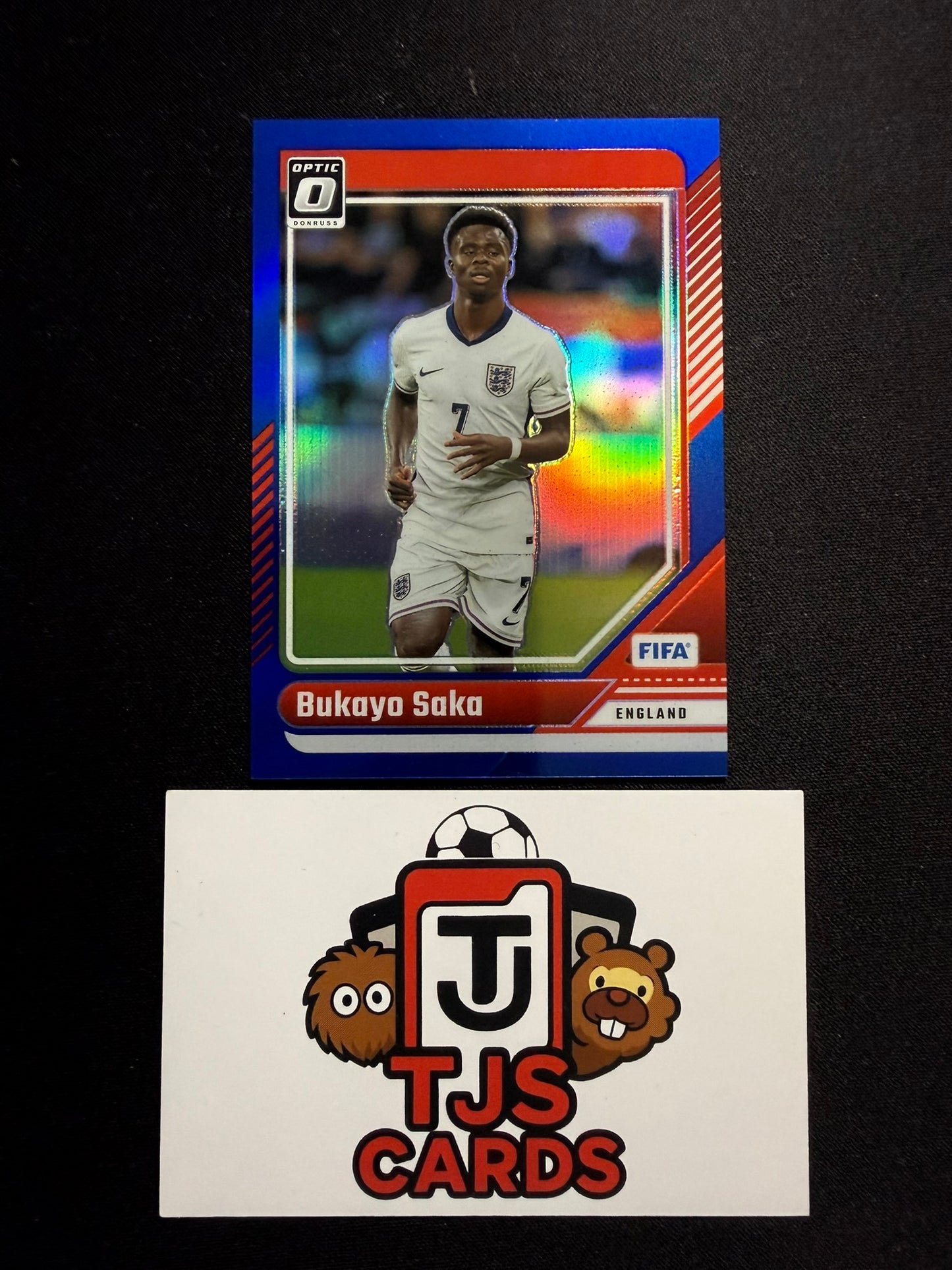 Bukayo Saka - Blue /149 - Panini Donruss 2024/25
