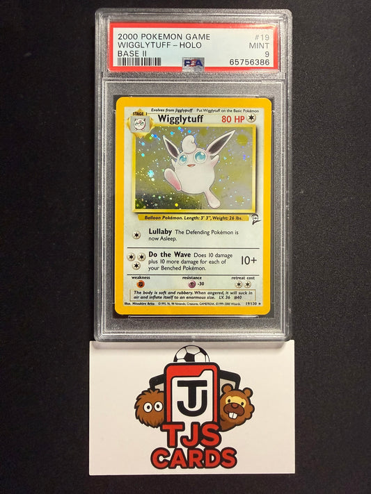 Wigglytuff - PSA 9 - Holo Base Set 2 19/130 - Pokemon