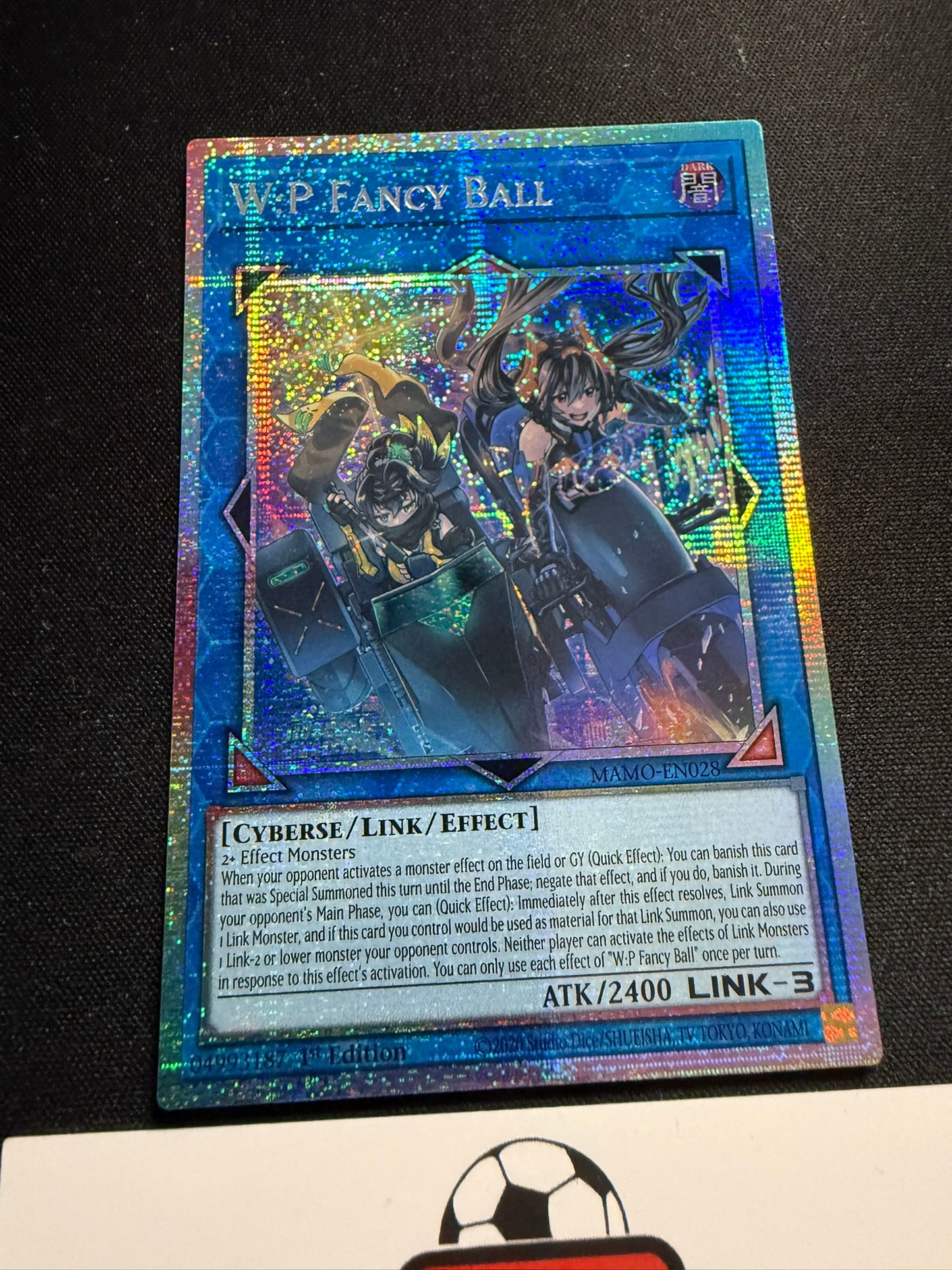 W:P Fancy Ball - Starlight Rare 1st Edition MAMO-EN028 - YuGiOh