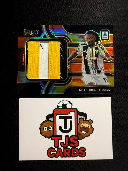 Khephren Thuram - Tie-Dye Patch /25 - Panini Select Serie A 2025/26
