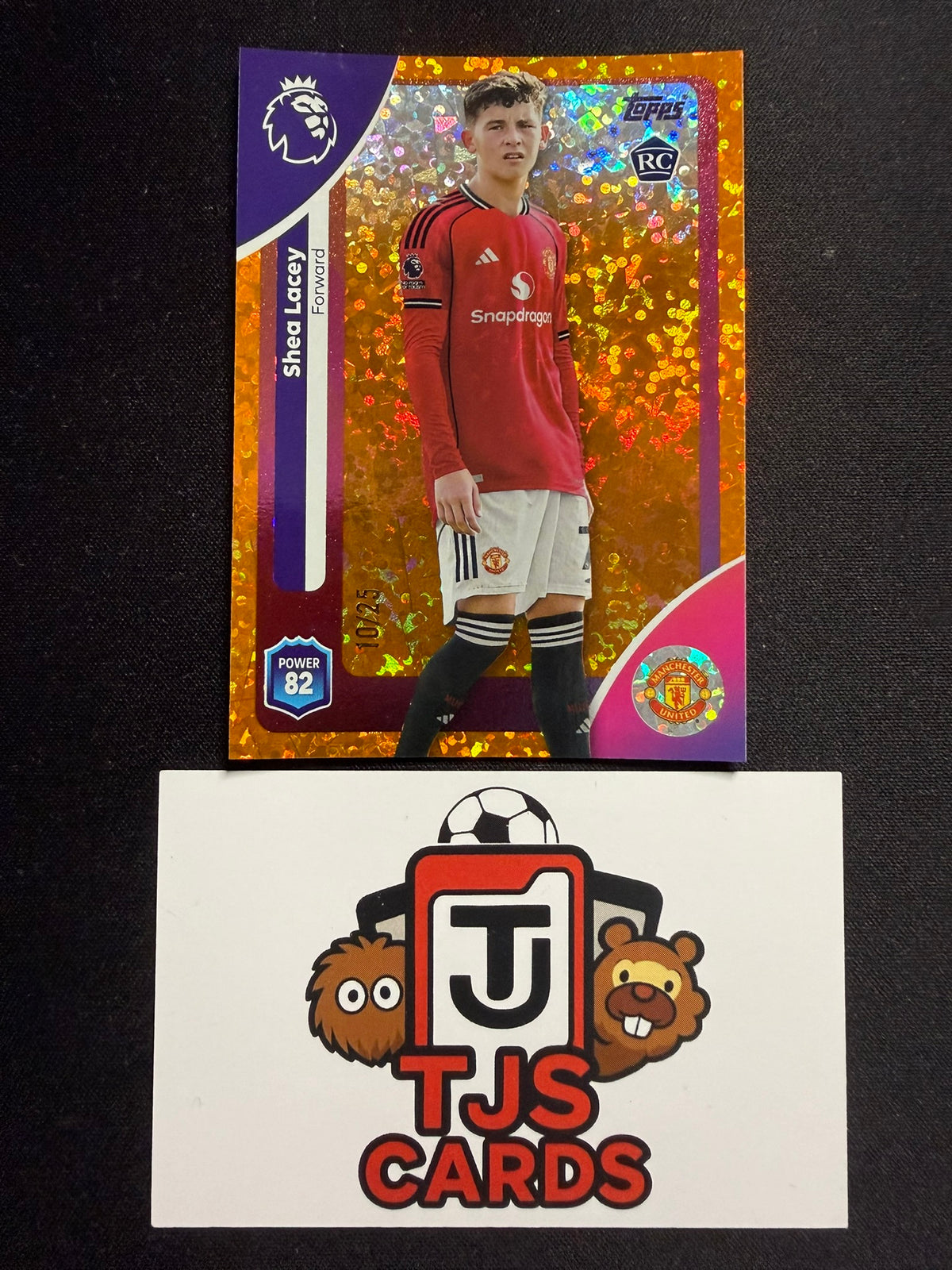 Shea Lacey - Rookie Orange Mini-Diamond /25 - TOPPS Premier League 2025/26