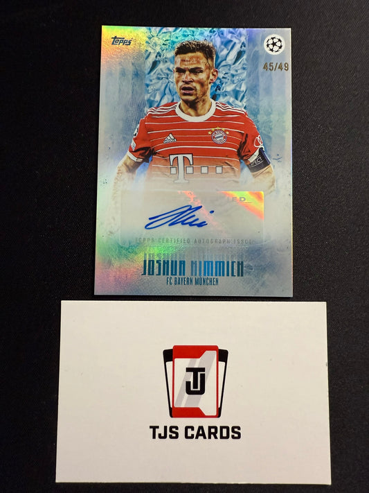 Joshua Kimmich - Auto /49 - TOPPS Jamal Musiala Platinum Set 2022/23