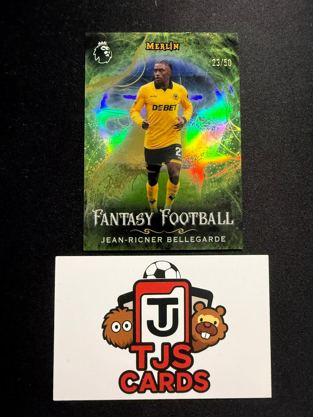 Jean-Ricner Bellegarde - Gold Fantasy Football /50 - TOPPS Merlin Premier League 2026