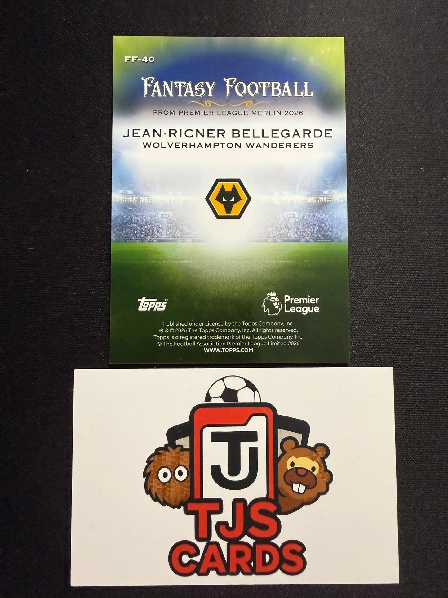 Jean-Ricner Bellegarde - Gold Fantasy Football /50 - TOPPS Merlin Premier League 2026
