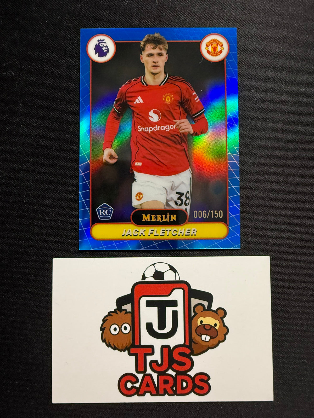 Jack Fletcher - Rookie Blue /150 - TOPPS Merlin Premier League 2026