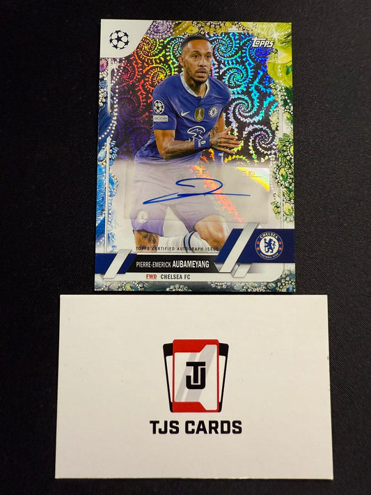 Pierre-Emerick Aubameyang - Auto - TOPPS UCC Carnaval 2022/23