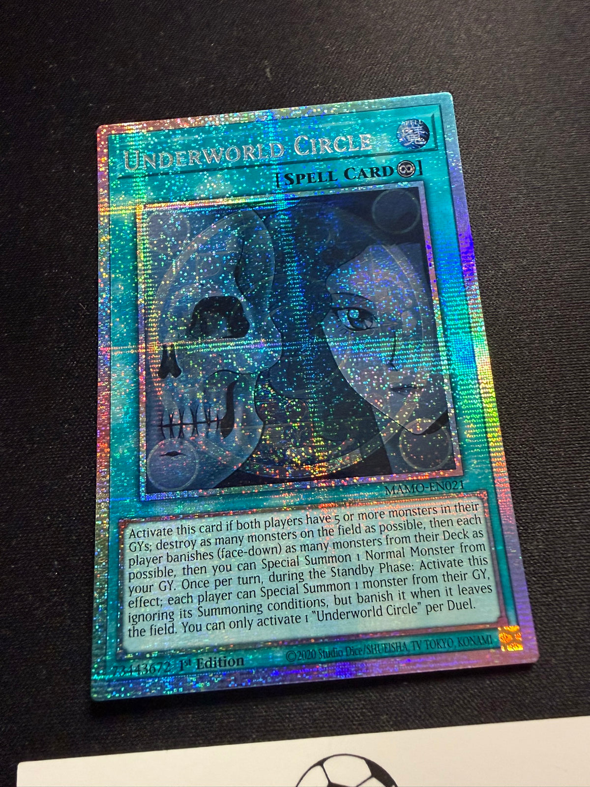 Underworld Circle - Starlight Rare 1st Edition MAMO-EN021 - YuGiOh