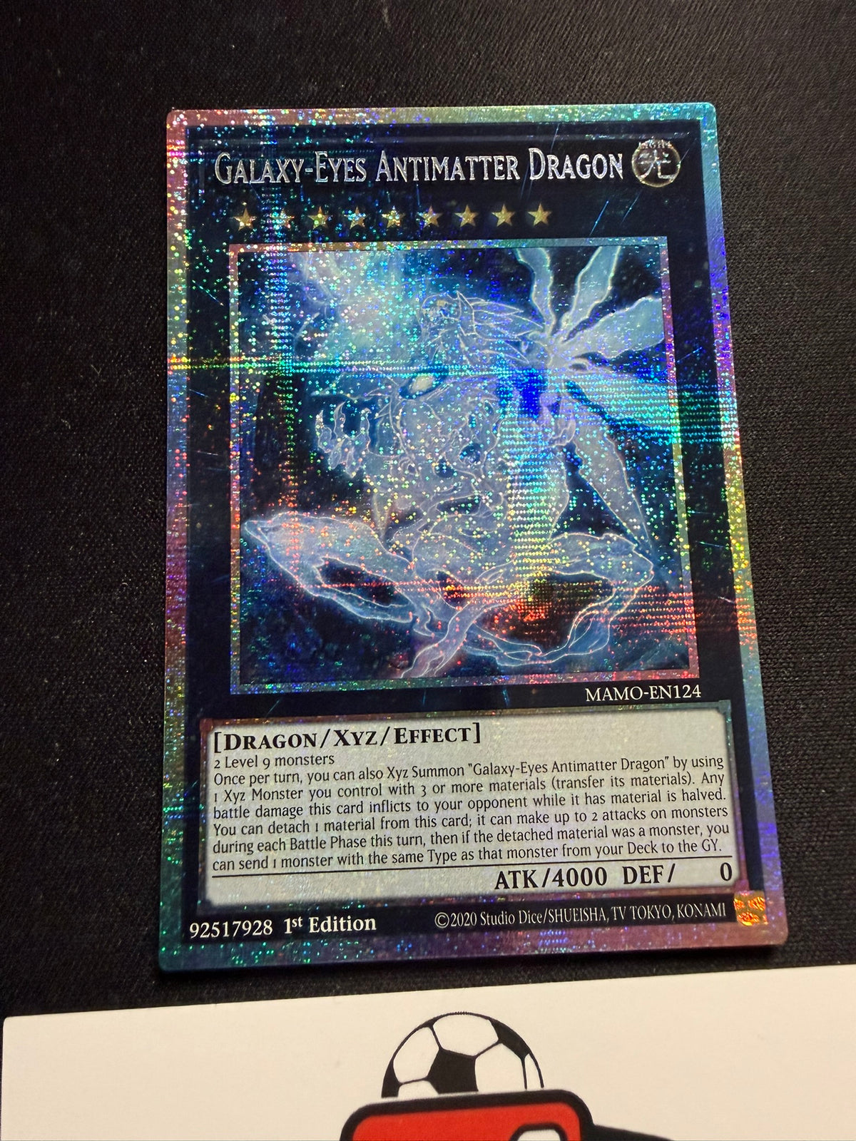 Galaxy-Eyes Antimatter Dragon - Starlight Rare 1st Edition MAMO-EN124- YuGiOh
