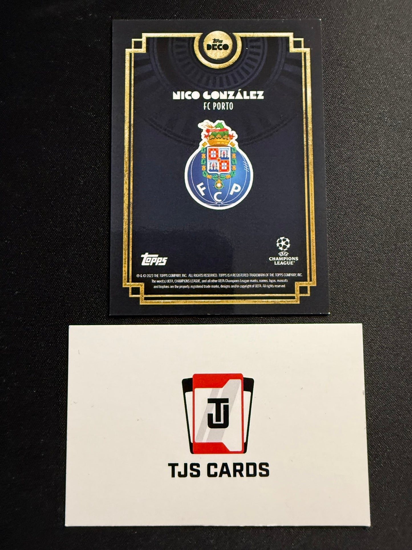 Nico Gonzalez - Blue Auto /49 - TOPPS Deco 2022/23