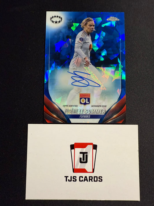 Eugenie Le Sommer - Auto - TOPPS Sapphire UWCL 2023/24