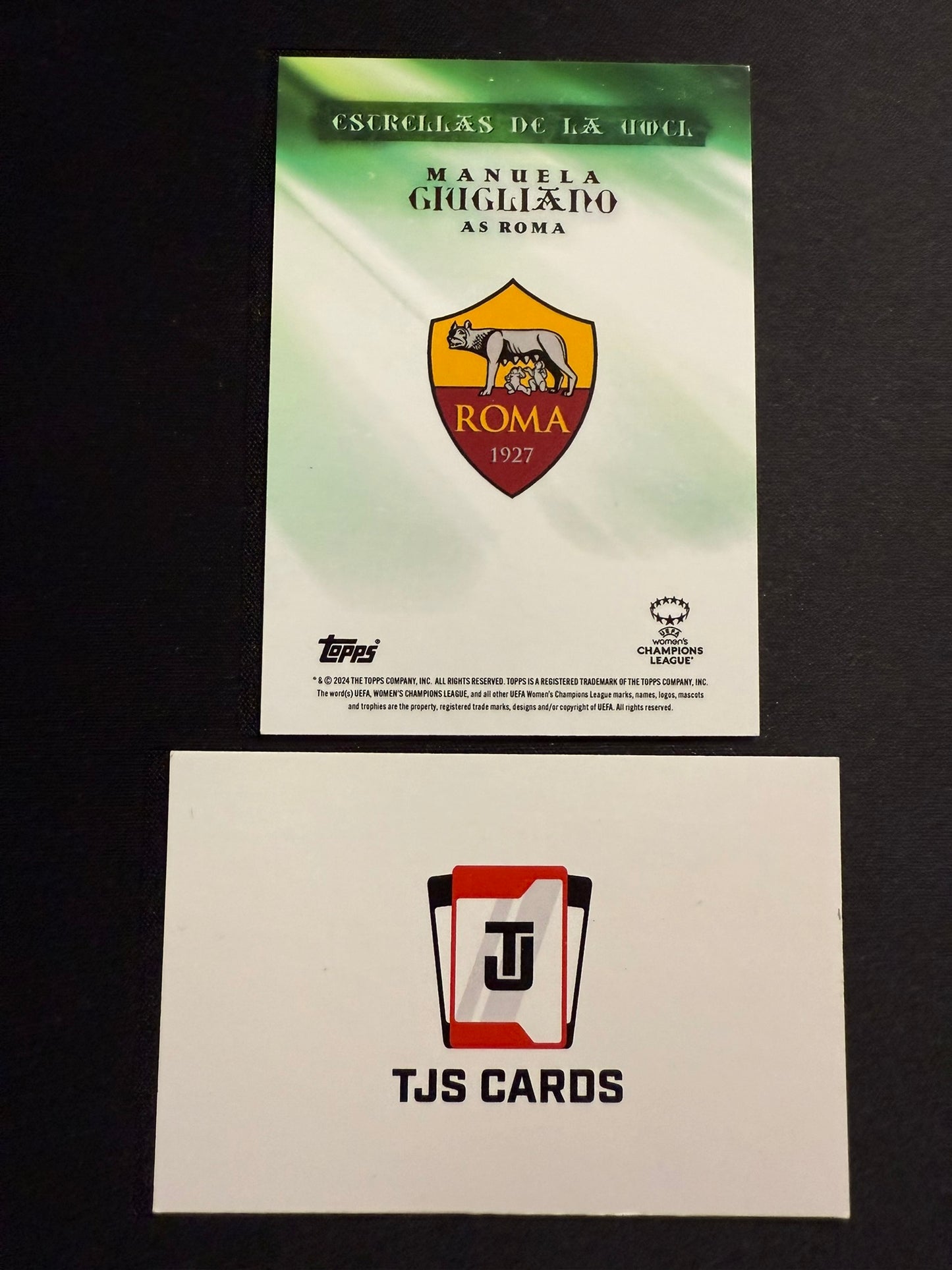 Manuela Giugliano - Green Auto /99 - TOPPS Bonmati Curated Set 2023/24