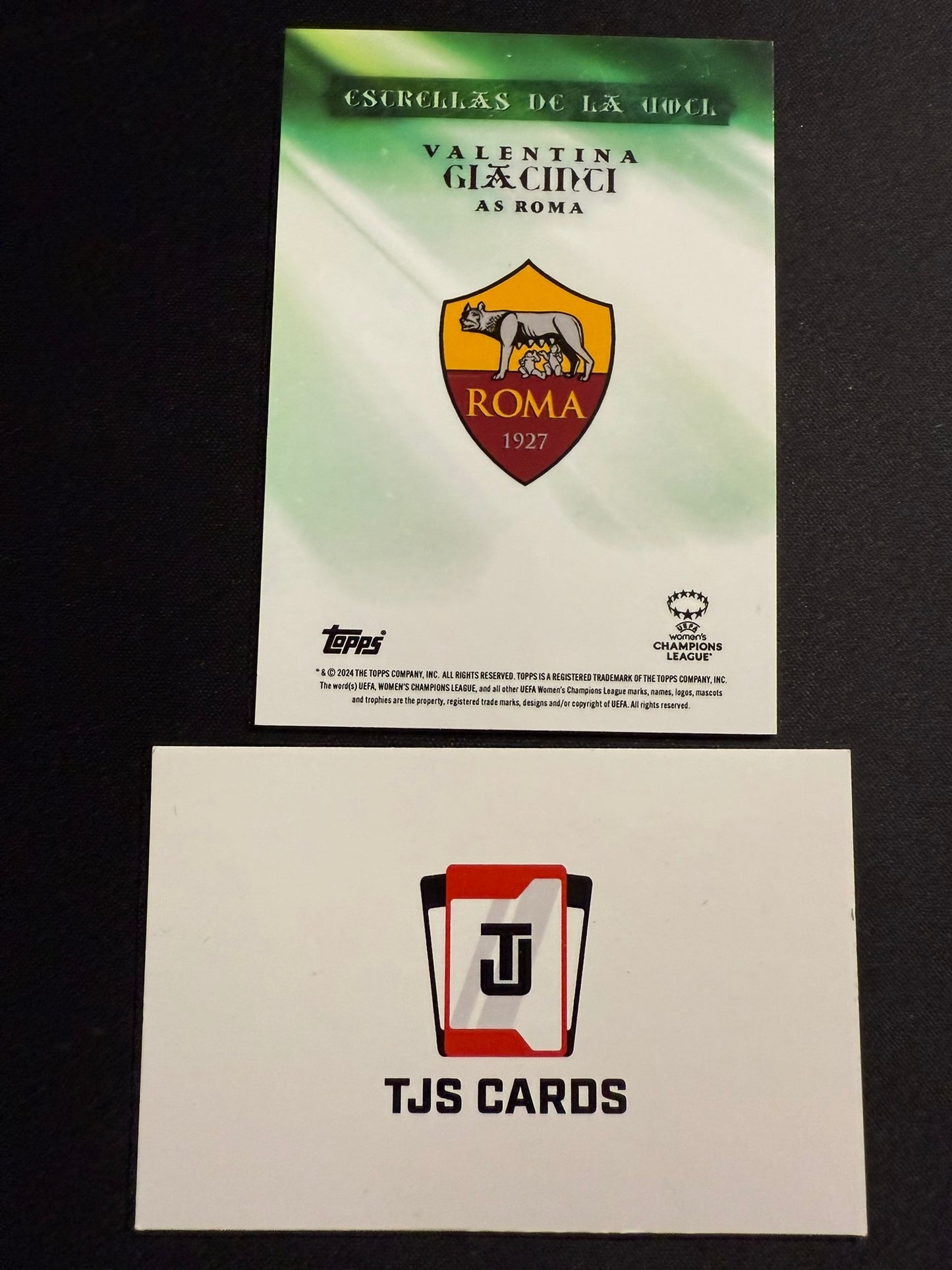 Valentina Giacinti - Green Auto /99 - TOPPS Bonmati Curated Set 2023/24