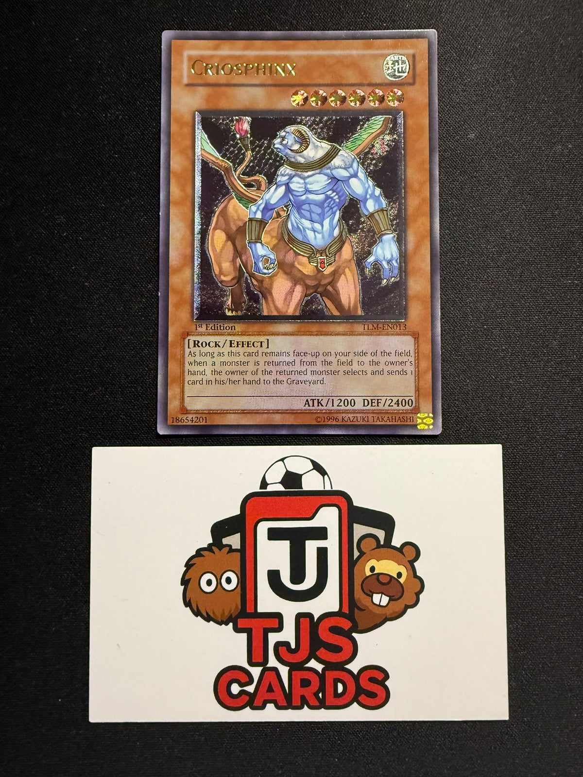 Criosphinx - Ultimate Rare 1st Edition TLM-EN013 - LP - YuGiOh