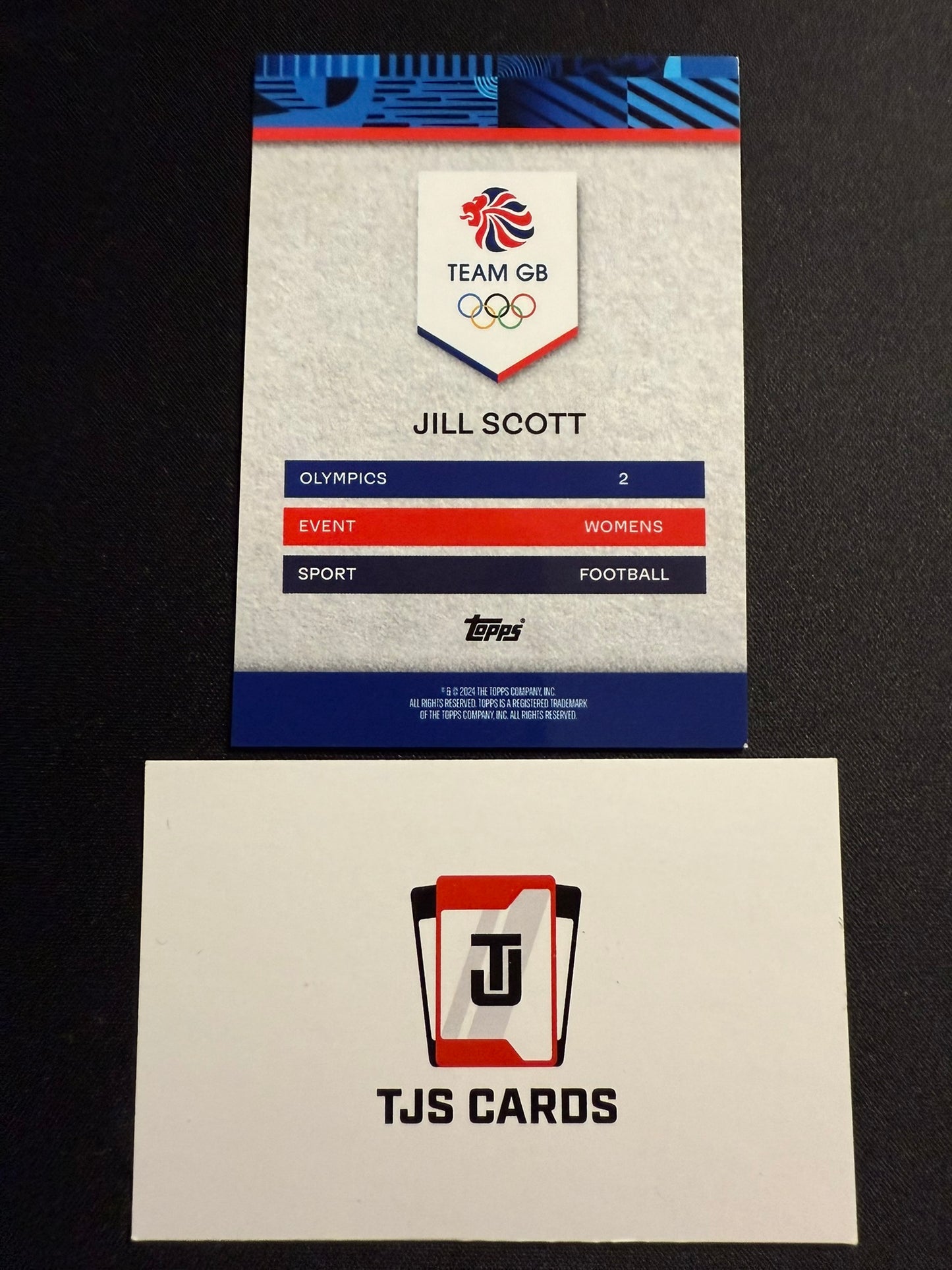 Jill Scott - /25 - TOPPS Team GB 2024