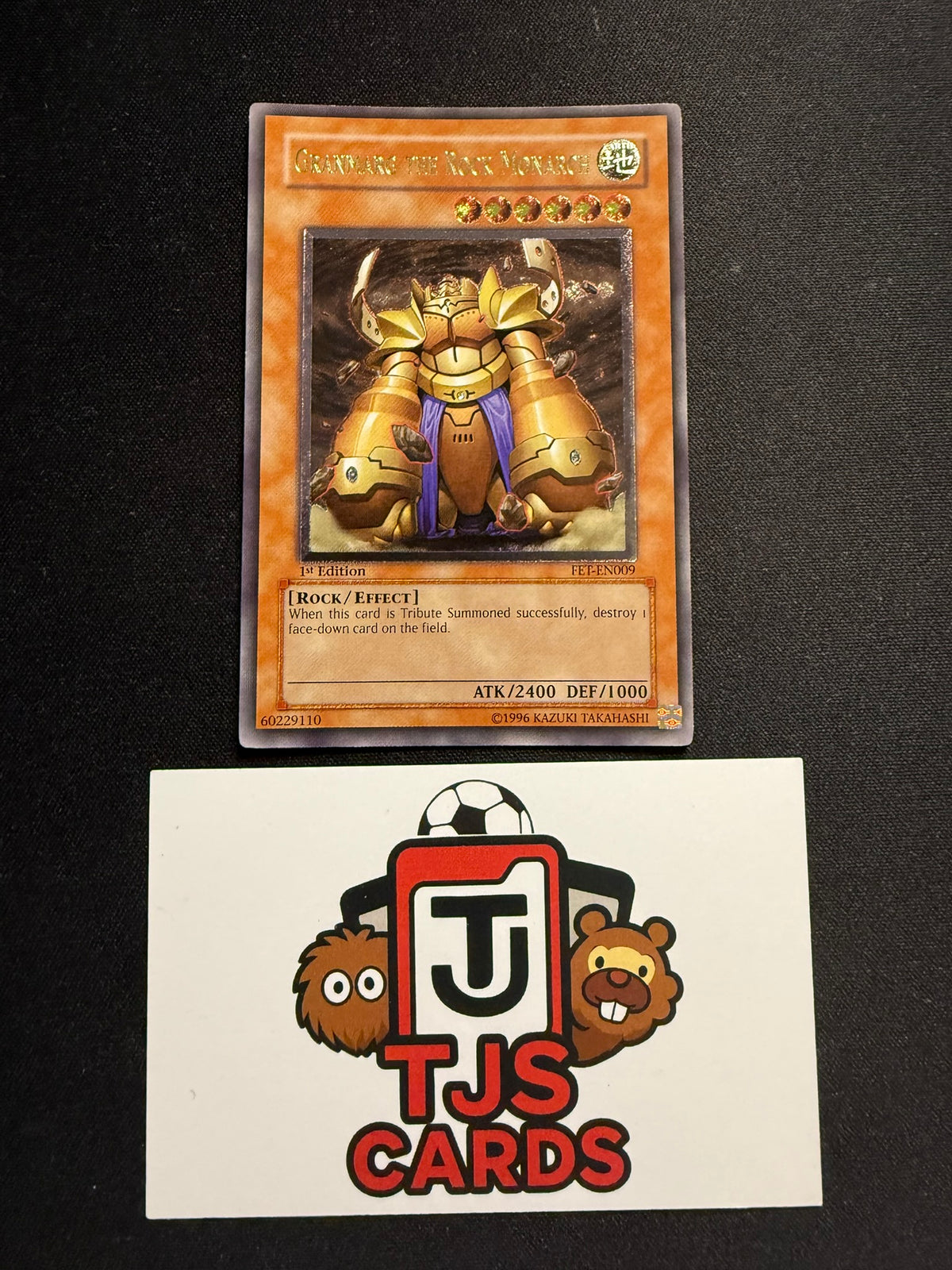 Granmarg The Rock Monarch - Ultimate Rare 1st Edition FET-EN009 - YuGiOh