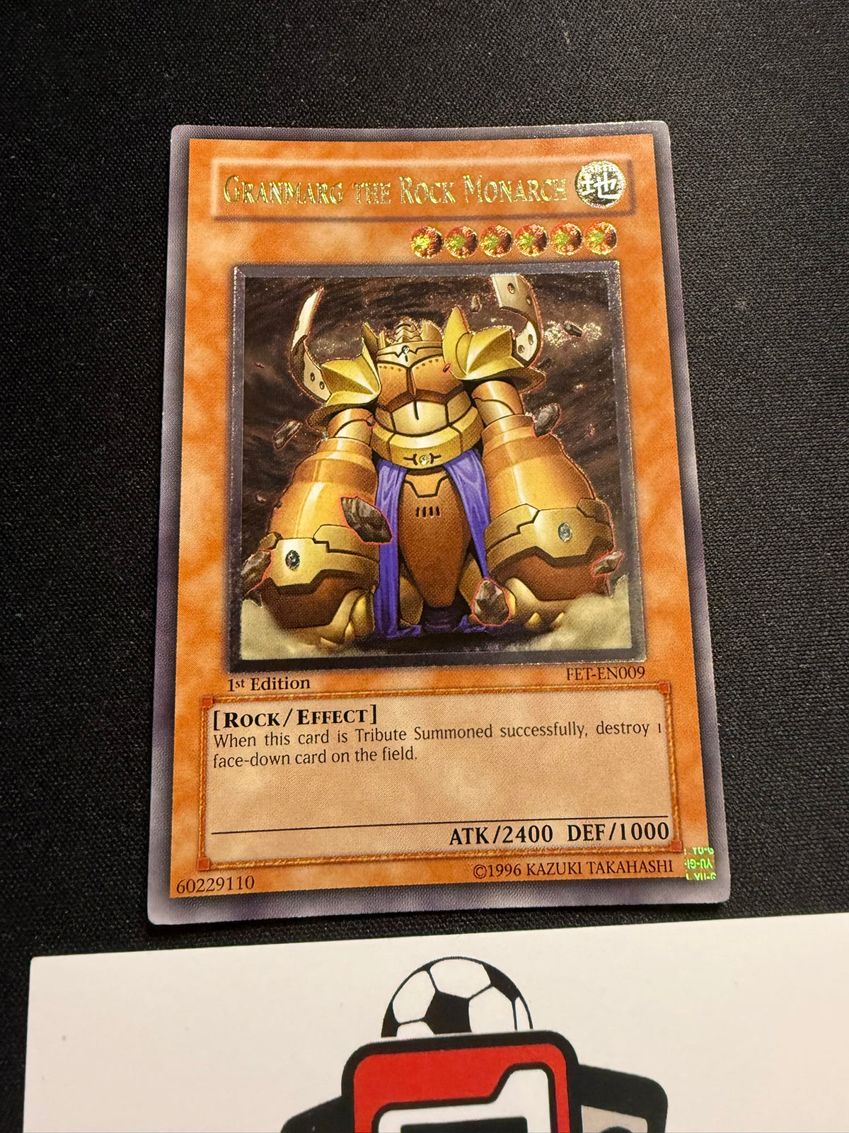 Granmarg The Rock Monarch - Ultimate Rare 1st Edition FET-EN009 - YuGiOh
