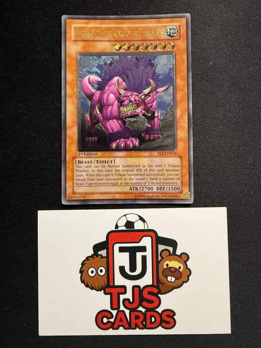 Behemoth The King Of All Animals - Ultimate Rare 1st Edition FET-EN014 - LP - YuGiOh