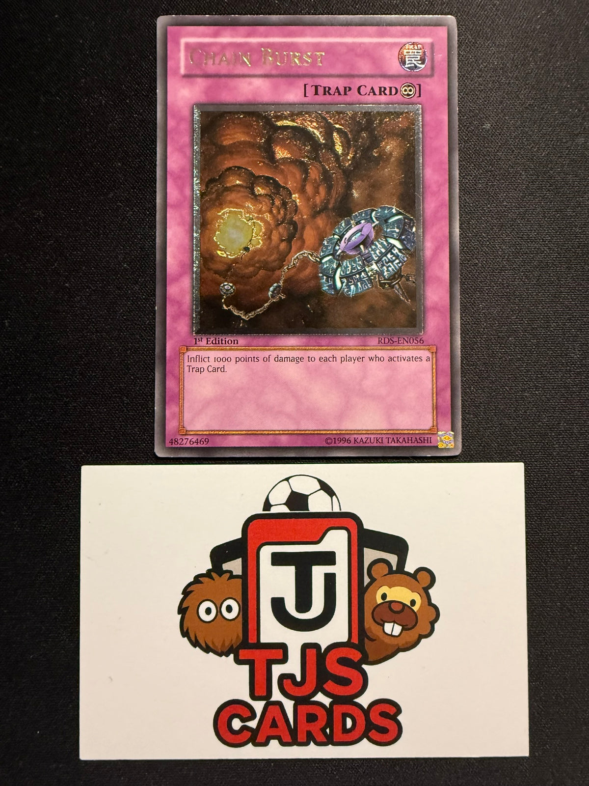 Chain Burst - Ultimate Rare 1st Edition RDS-EN056 - LP - YuGiOh